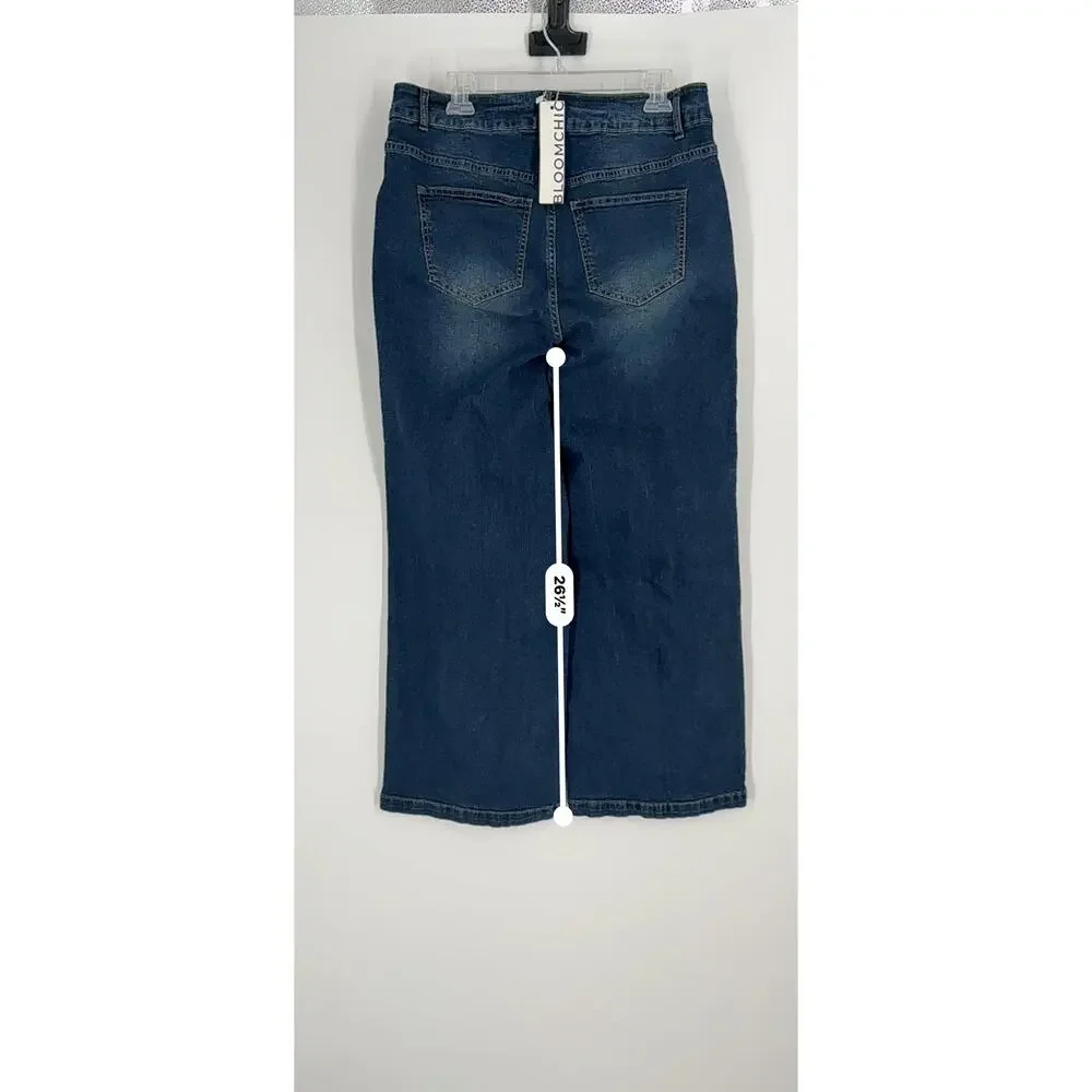 BloomChic Dark wash Jeans (B52) - Picture 8 of 9